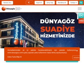 'dunyagoz.com' screenshot