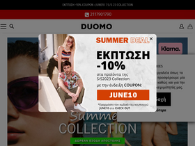 'duomo.gr' screenshot