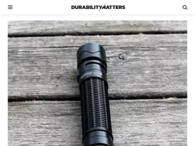 'durabilitymatters.com' screenshot