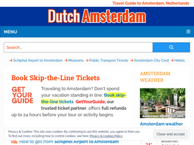 'dutchamsterdam.nl' screenshot