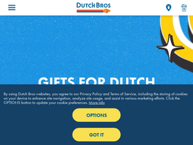 'dutchbros.com' screenshot