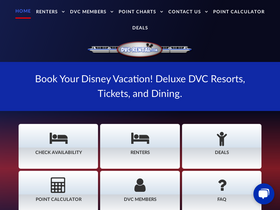 'dvc-rental.com' screenshot