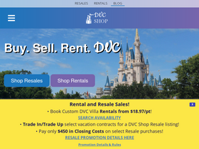 'dvcshop.com' screenshot