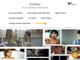 'dvdbay.com' screenshot