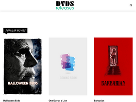 'dvdsreleases.com' screenshot