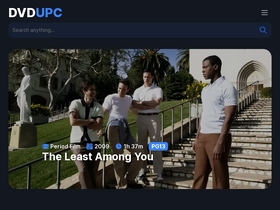 'dvdupc.com' screenshot
