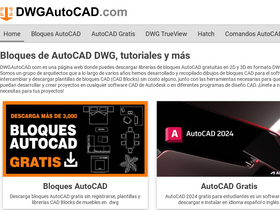 'dwgautocad.com' screenshot