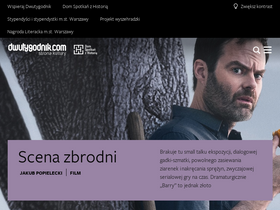'dwutygodnik.com' screenshot