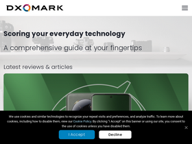 'dxomark.com' screenshot
