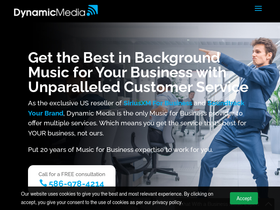 'dynamicmediamusic.com' screenshot