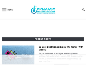 'dynamicmusicroom.com' screenshot
