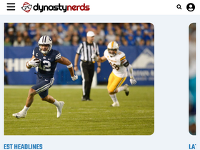 'dynastynerds.com' screenshot