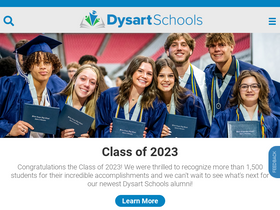 'dysart.org' screenshot