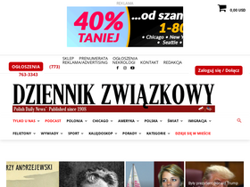 'dziennikzwiazkowy.com' screenshot