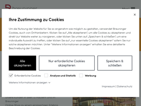 'e-breuninger.de' screenshot