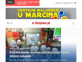 'e-grajewo.pl' screenshot