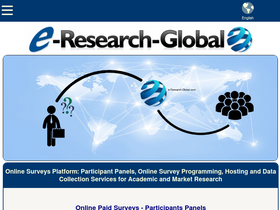 'e-research-global.com' screenshot