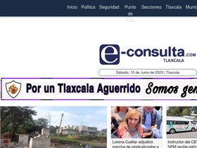 'e-tlaxcala.mx' screenshot