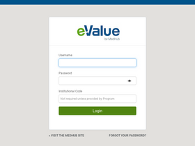 'e-value.net' screenshot