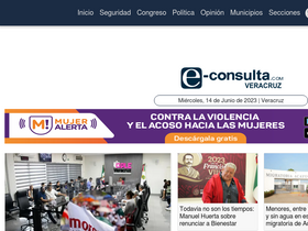 'e-veracruz.mx' screenshot