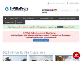 'e-villaproje.com' screenshot