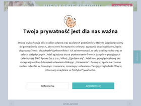 'e-zikoapteka.pl' screenshot