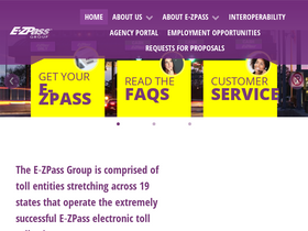 'e-zpassiag.com' screenshot