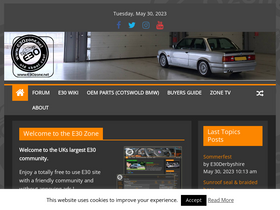 'e30zone.net' screenshot