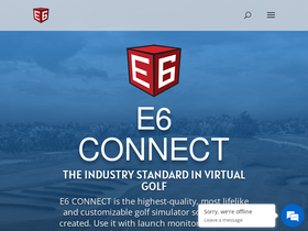 'e6golf.com' screenshot