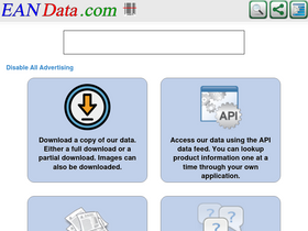 'eandata.com' screenshot
