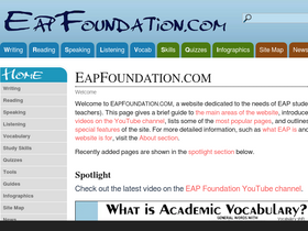 'eapfoundation.com' screenshot