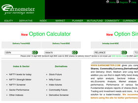 'earnometer.com' screenshot