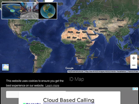 'earth3dmap.com' screenshot