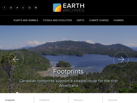 'eartharchives.org' screenshot