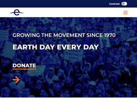 'earthday.org' screenshot