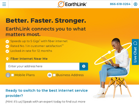 'earthlink.net' screenshot