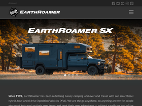 'earthroamer.com' screenshot