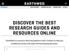 'earthweb.com' screenshot