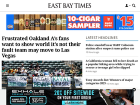 'eastbaytimes.com' screenshot
