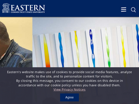 'easternct.edu' screenshot