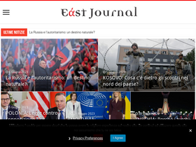 'eastjournal.net' screenshot