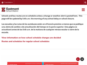 'eastmont206.org' screenshot