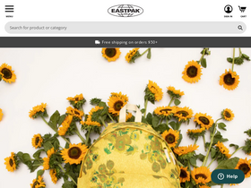 'eastpak.com' screenshot