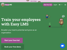 'easy-lms.com' screenshot