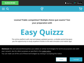 'easy-quizzz.com' screenshot