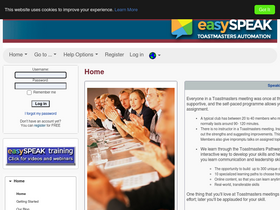 'easy-speak.org' screenshot