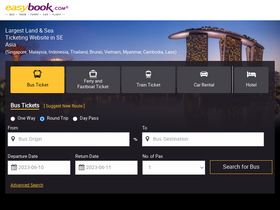 'easybook.com' screenshot