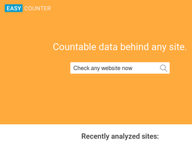 'easycounter.com' screenshot