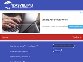 'easyelimu.com' screenshot