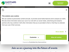 'easyfairs.com' screenshot